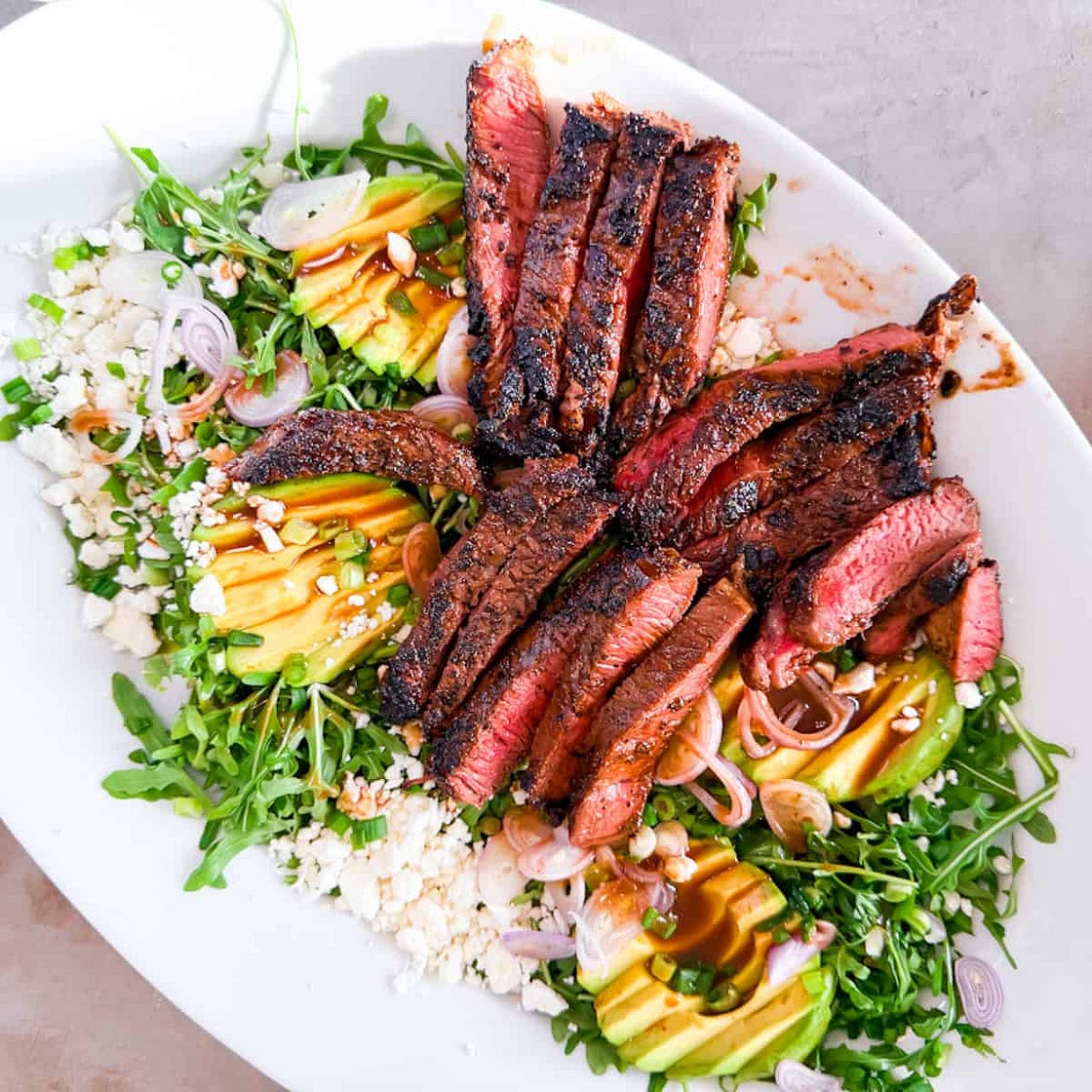 Steak Arugula Salad