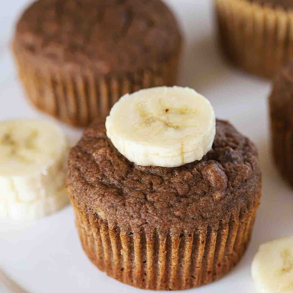 Teff Flour Muffins (NO Added Sugar!)