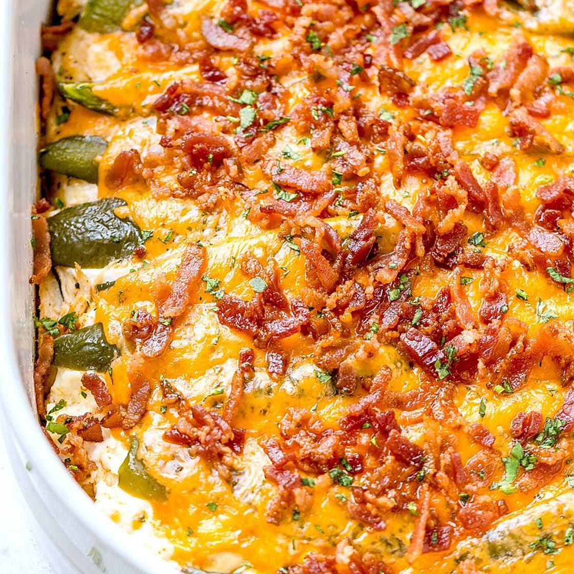 Jalapeño Popper Chicken Casserole