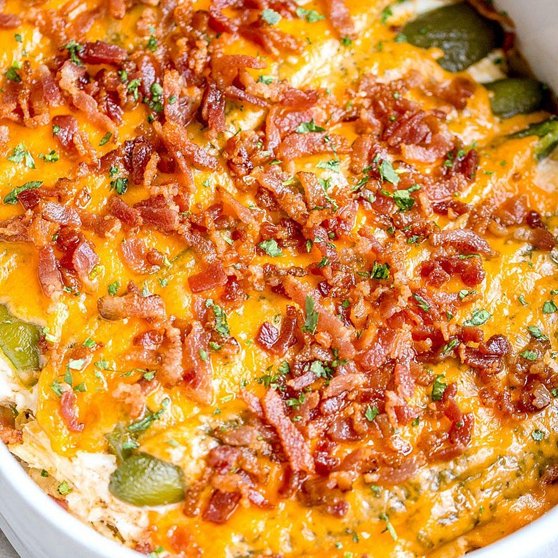 Jalapeño Popper Chicken Casserole