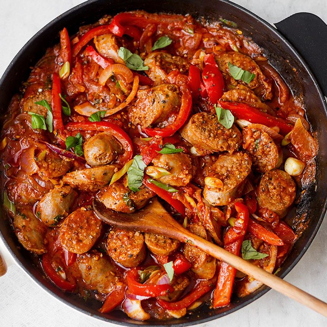 Sausage Pasta Skillet