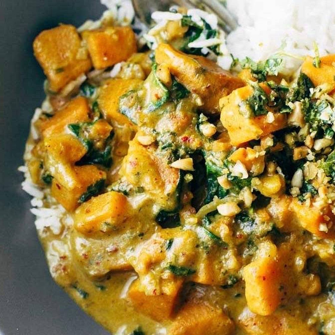 Creamy Thai Sweet Potato Curry