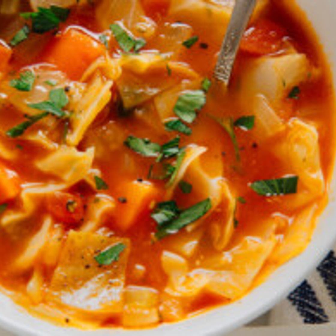 Cabbage Vegetable Soup