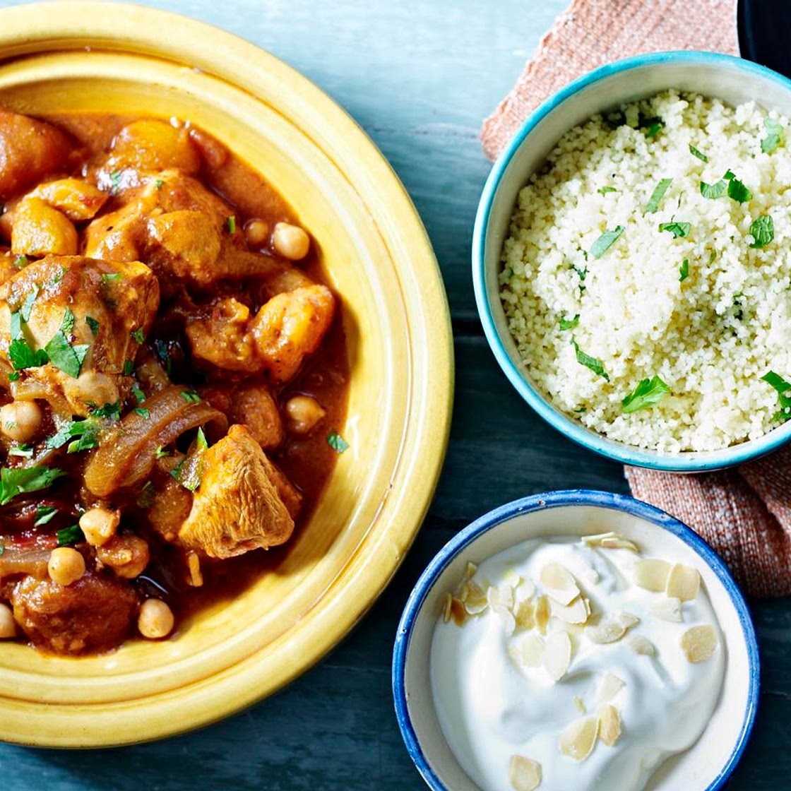 Easy chicken tagine