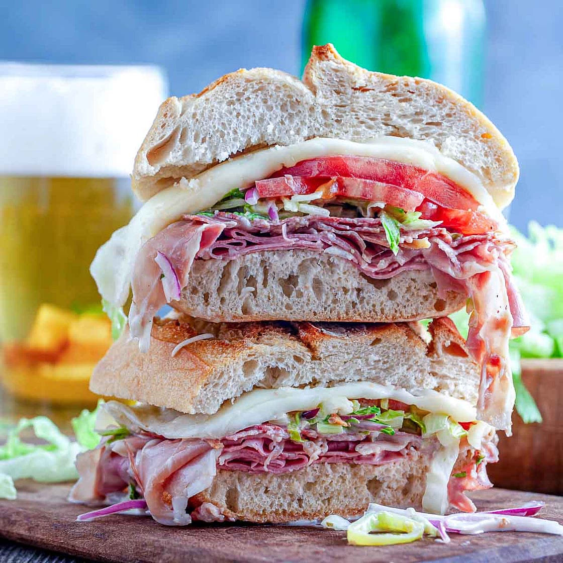 Toasted Italian Grinders