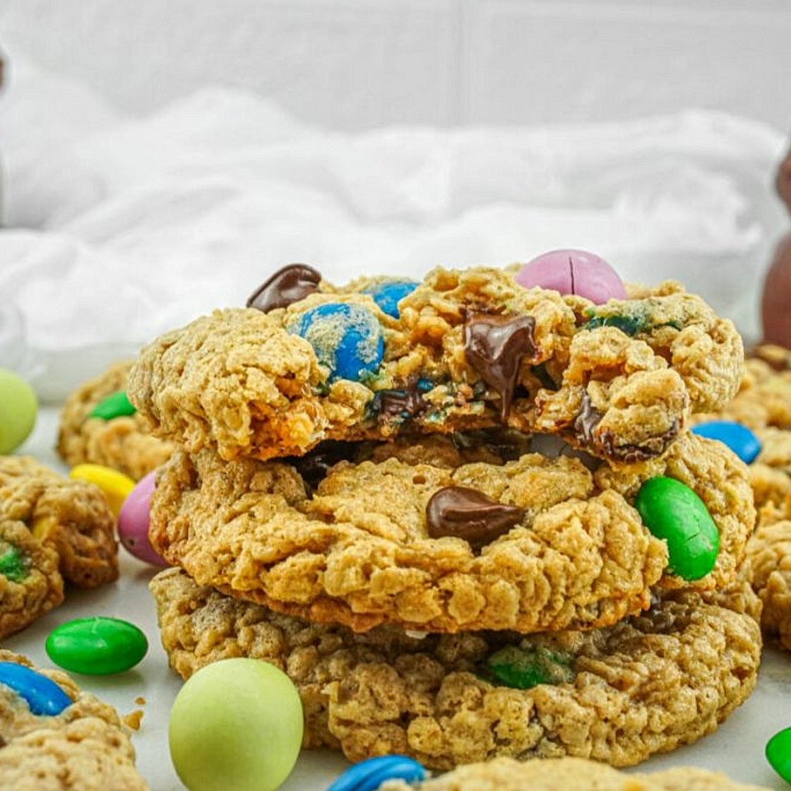 Easter Monster Cookies