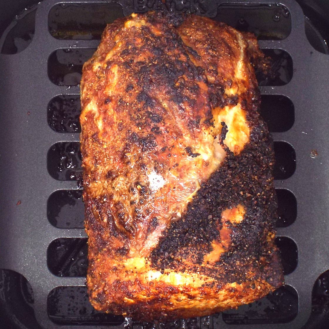 Garlic and Fennel Air Fryer Pork Loin