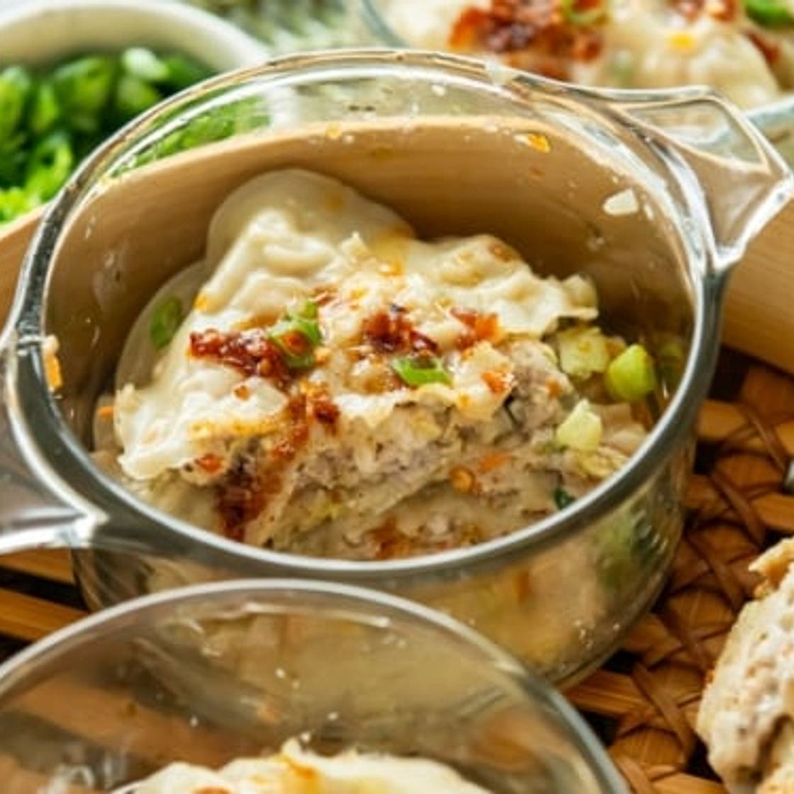 Layered Soup Dumpling “Lasagna”