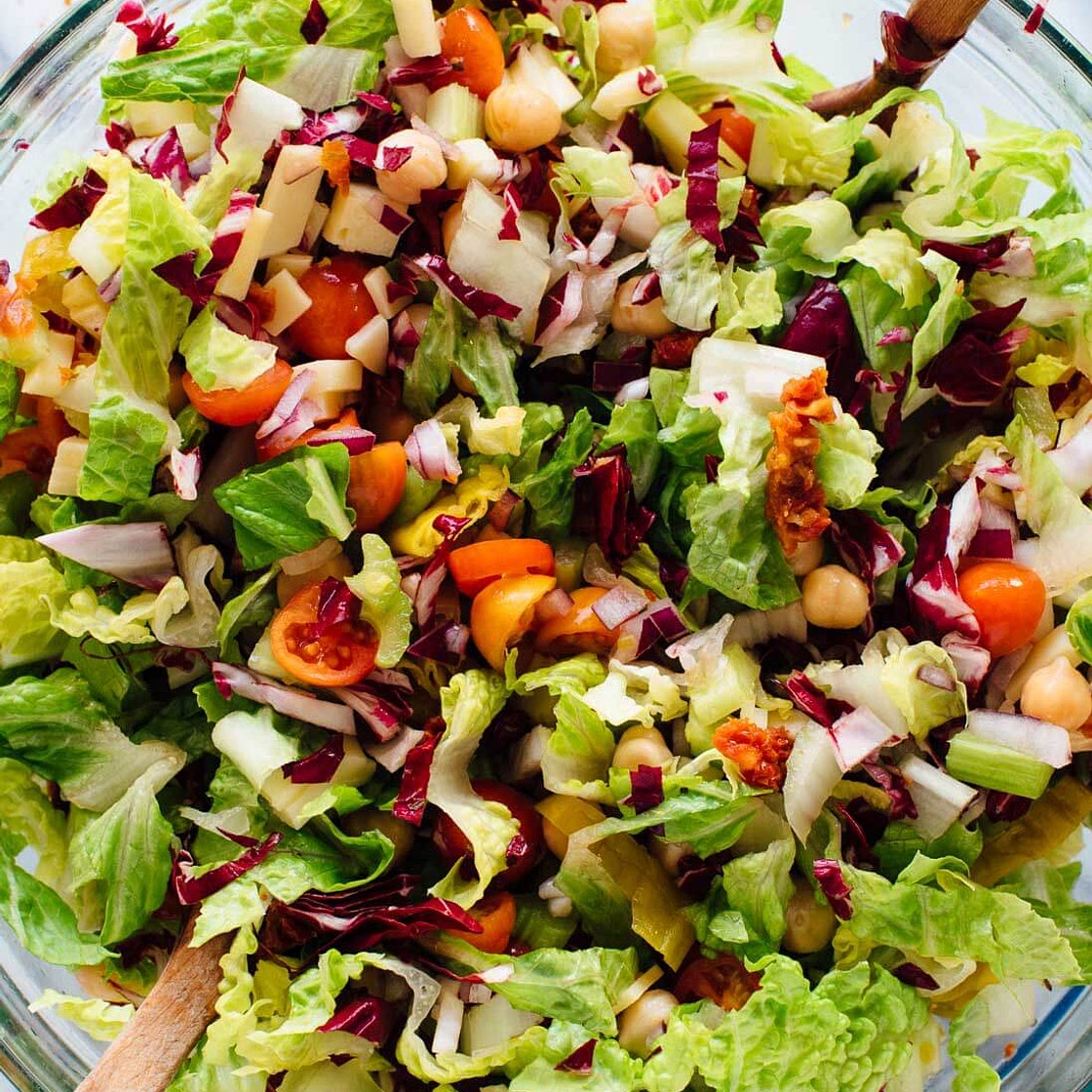 Vegetarian Italian Chopped Salad