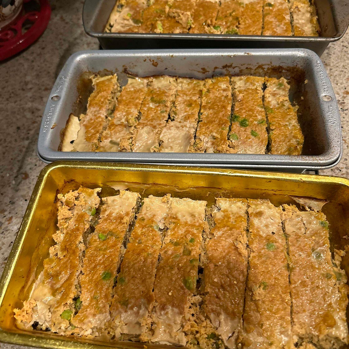 Dog food Turkey and Pumpkin Meatloaf