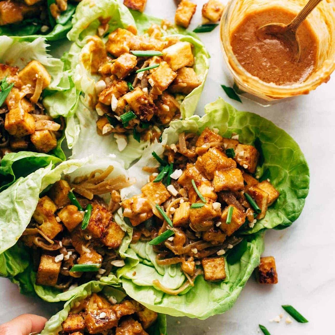 Firecracker Vegan Lettuce Wraps