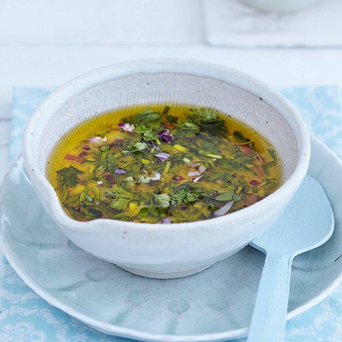 Essigkräutersauce (Vinaigrette)