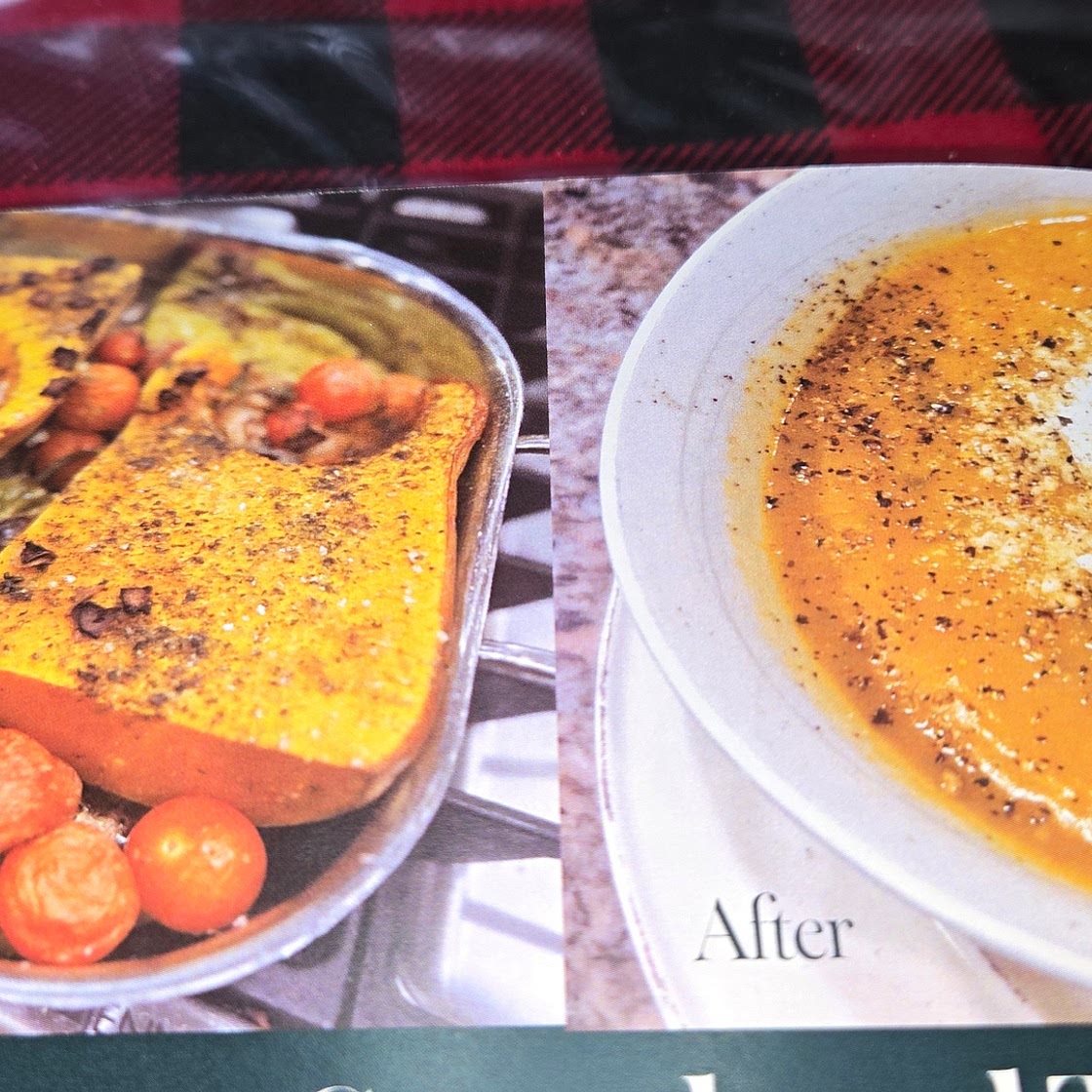 Roasted Butternut and Tomato Soup