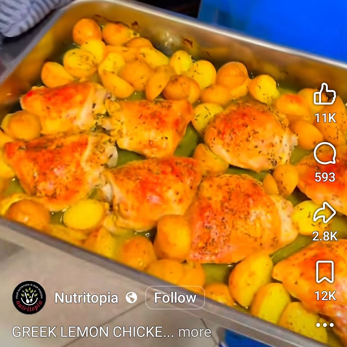Greek Lemon Chicken & Potatoes