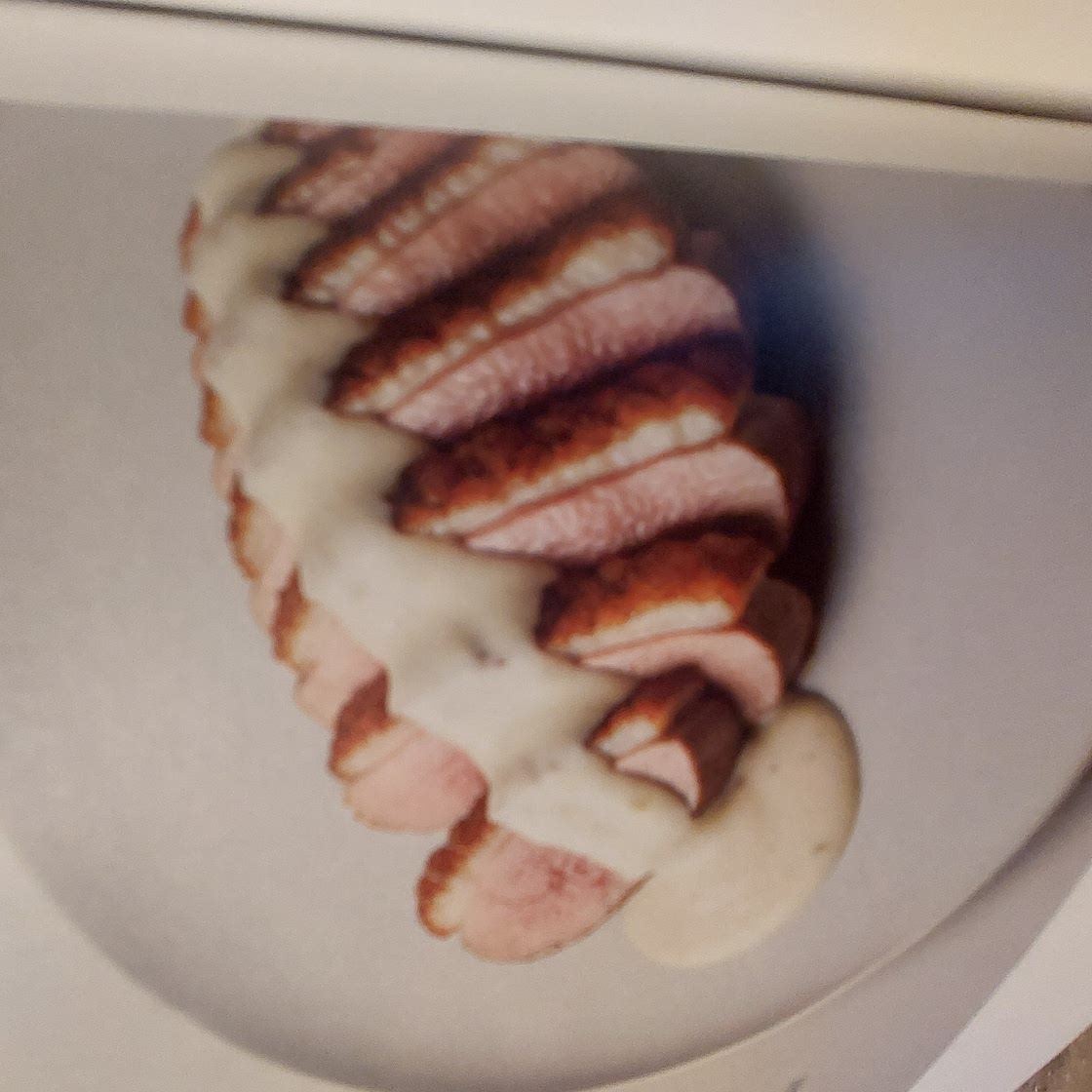 Duck Breast with cream sauce