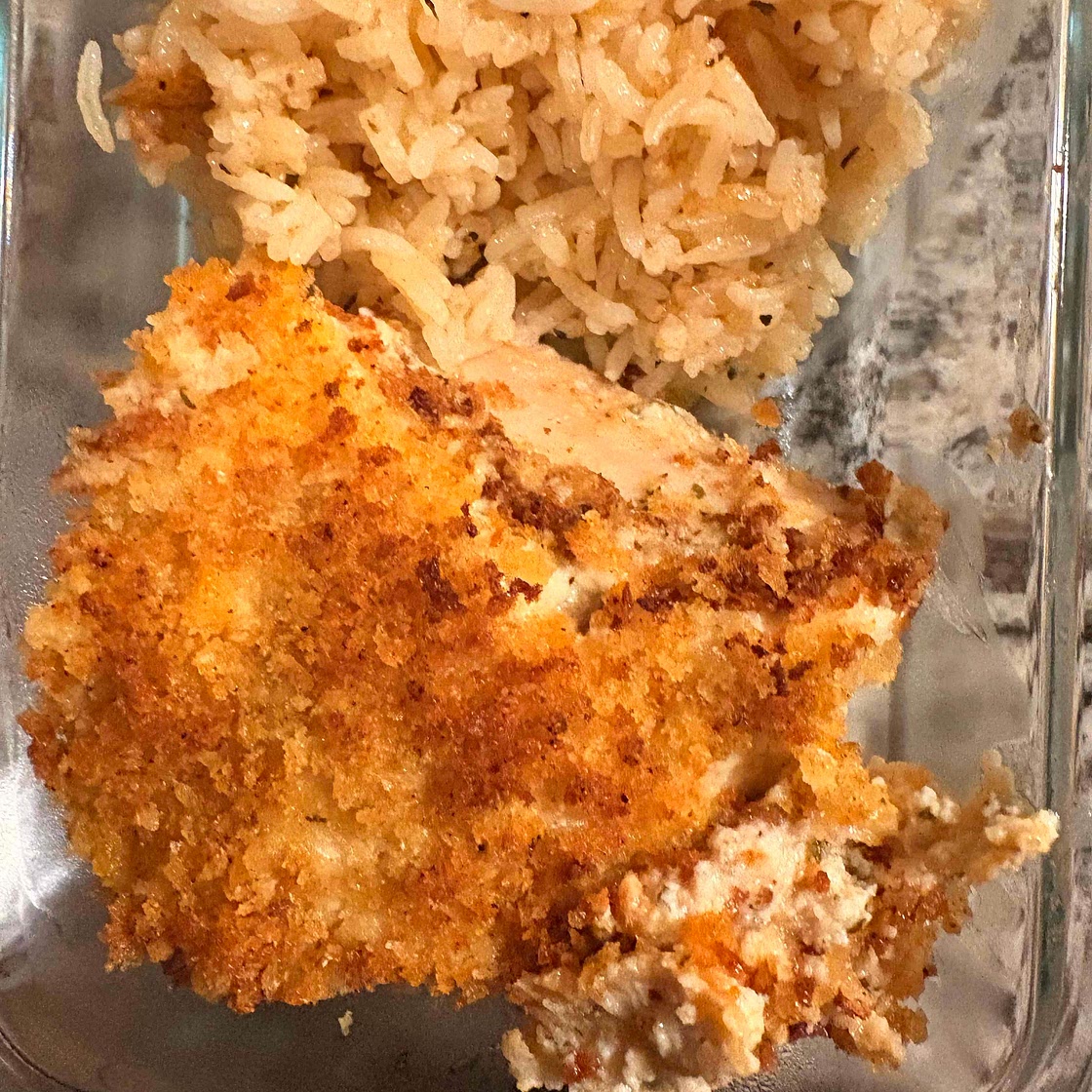 Fontina chicken bake