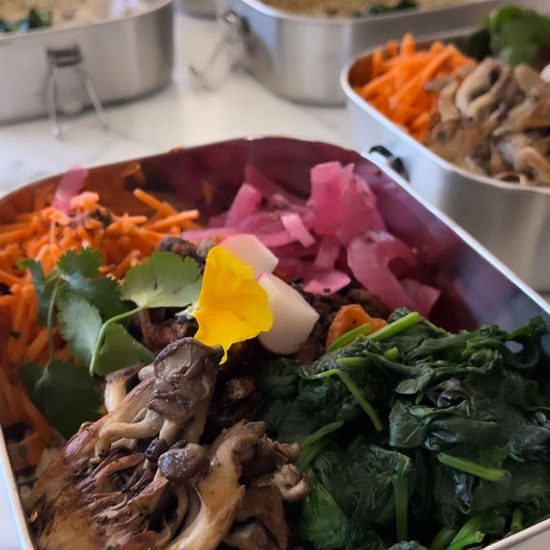 Black Bean and Mushroom Bowl - Brian Johnson's Blueprint