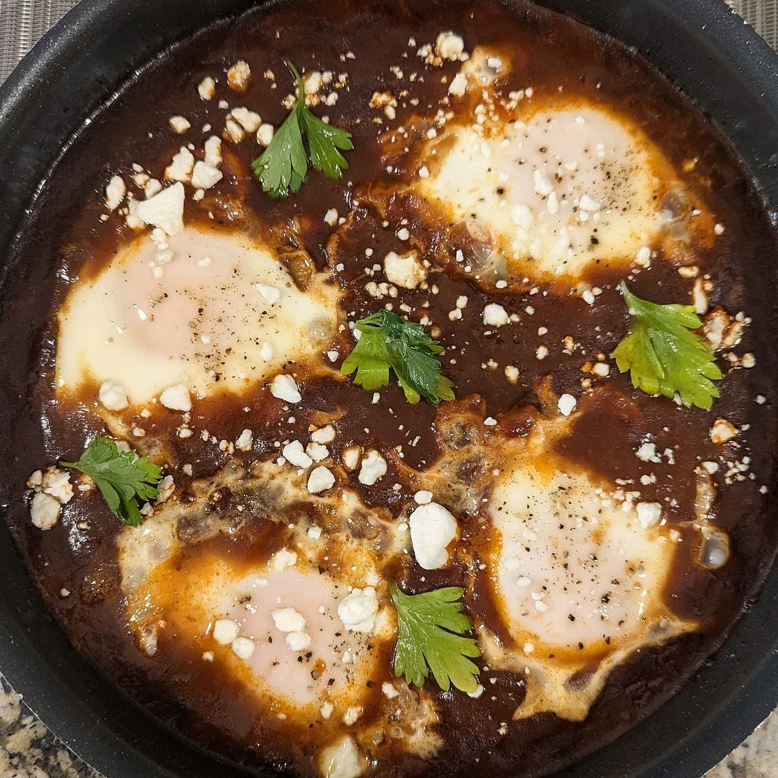 Middle Eastern Shakshuka / Shakshouka /Chakchouka