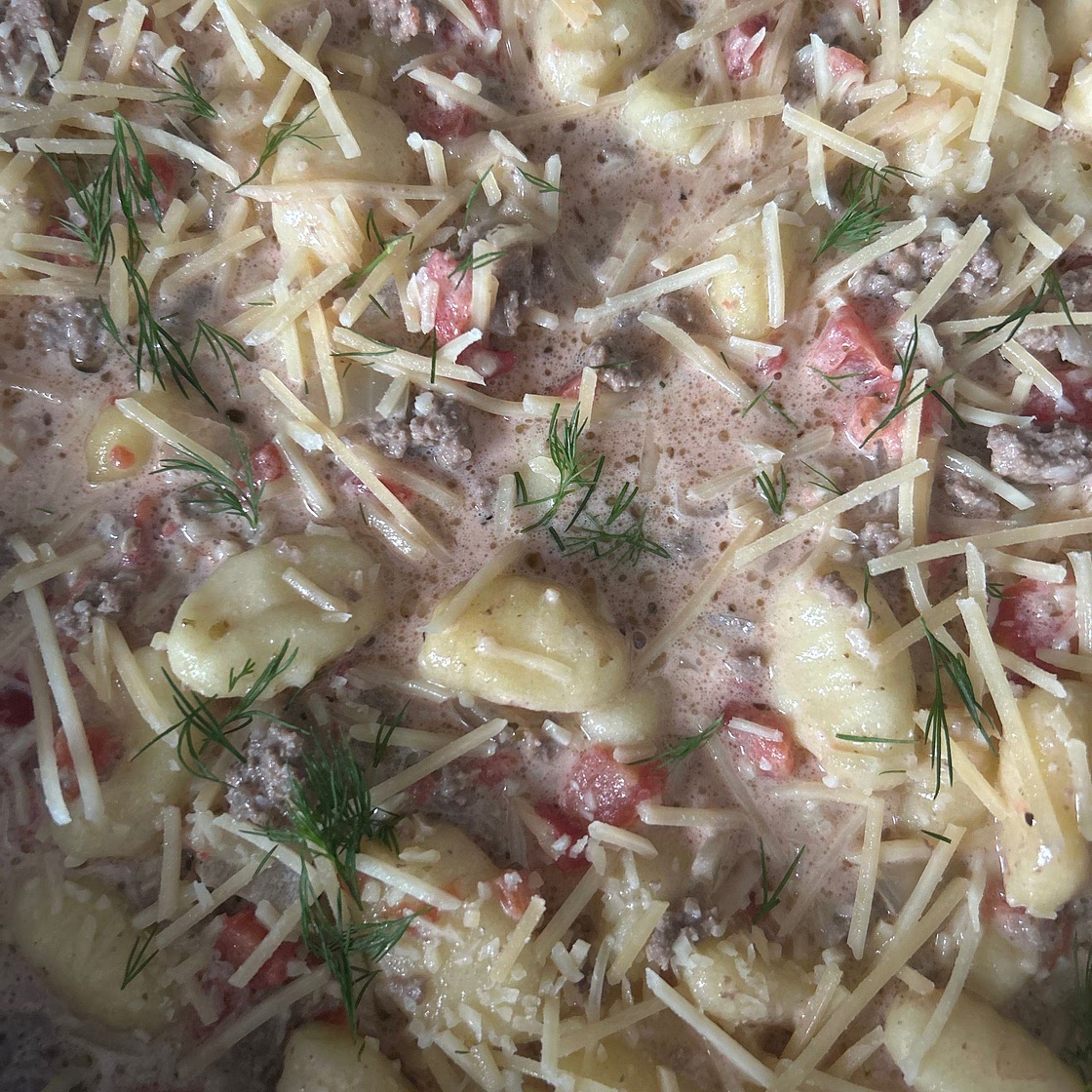 Ground Beef Gnocchi
