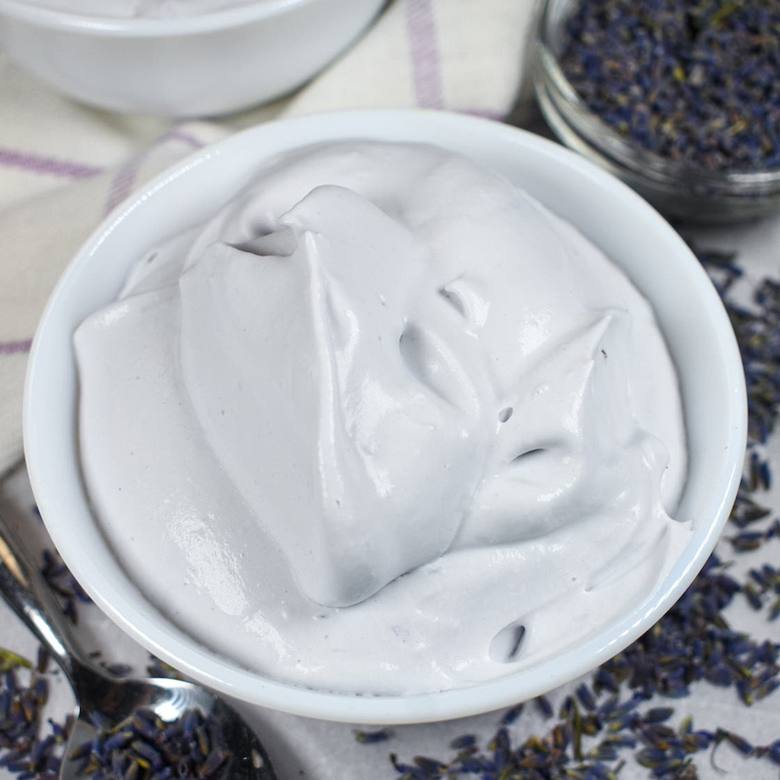 Lavender Whipped Cream
