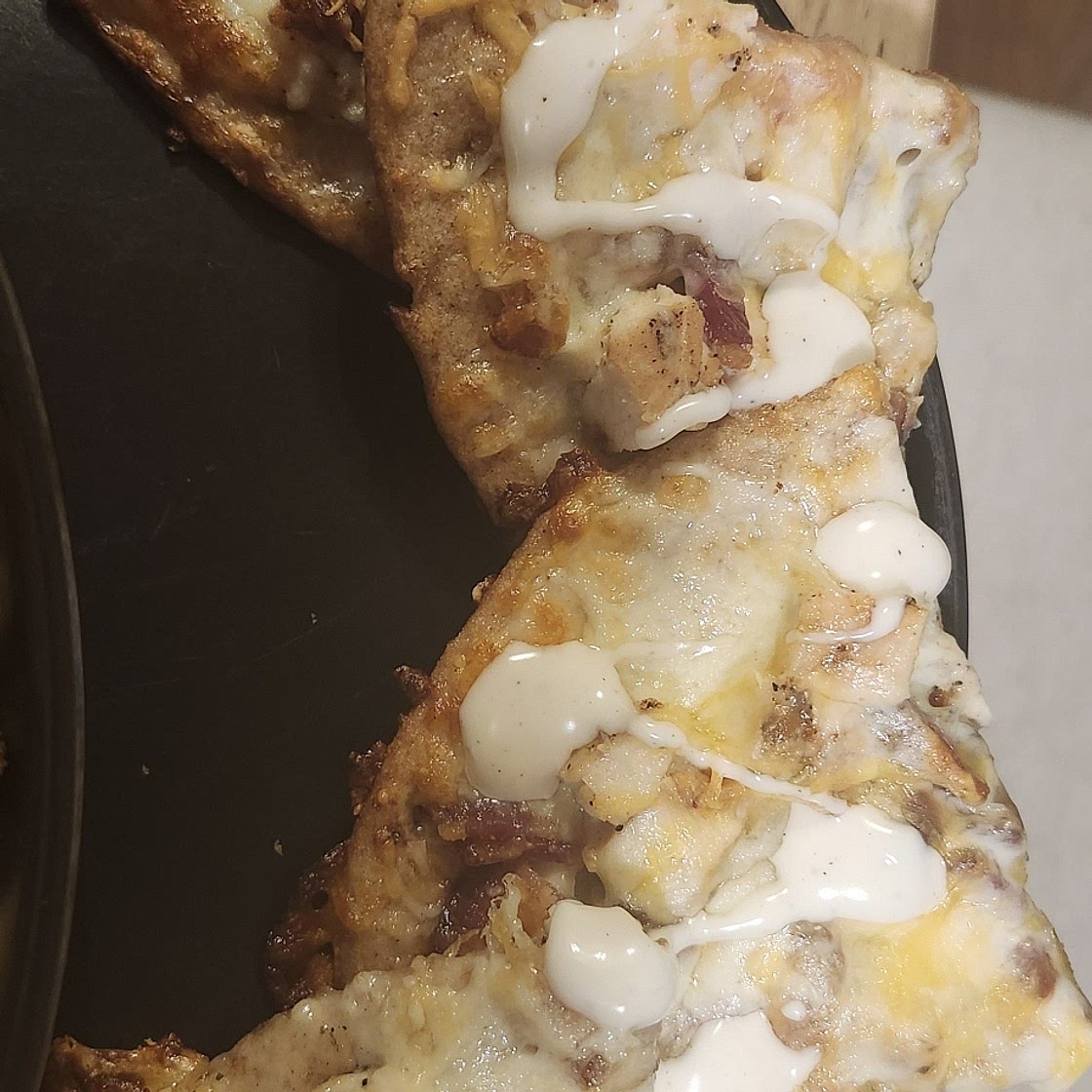 Chicken Bacon Ranch Flatbreads