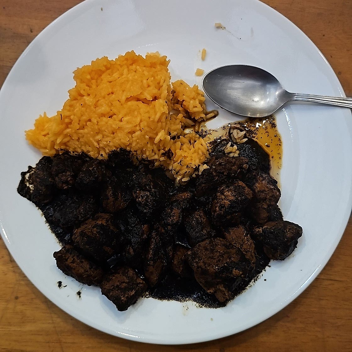 Puntas de Cerdo en Salsa Pasilla