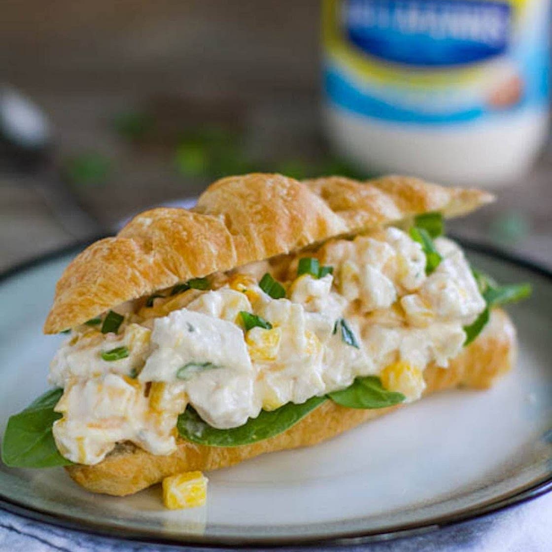 Mango Chicken Salad Sandwich