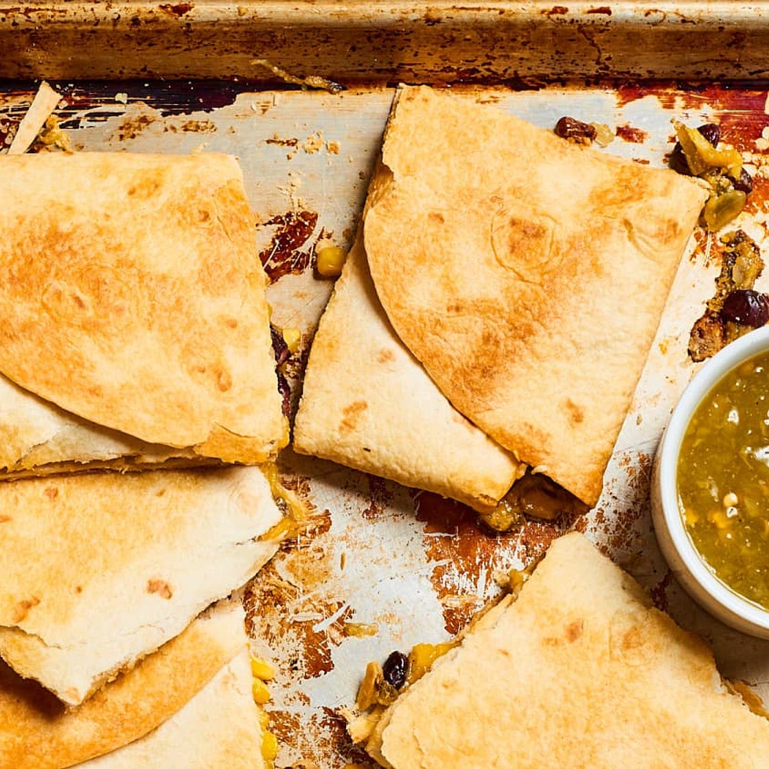 Recipe: Sheet Pan Quesadillas