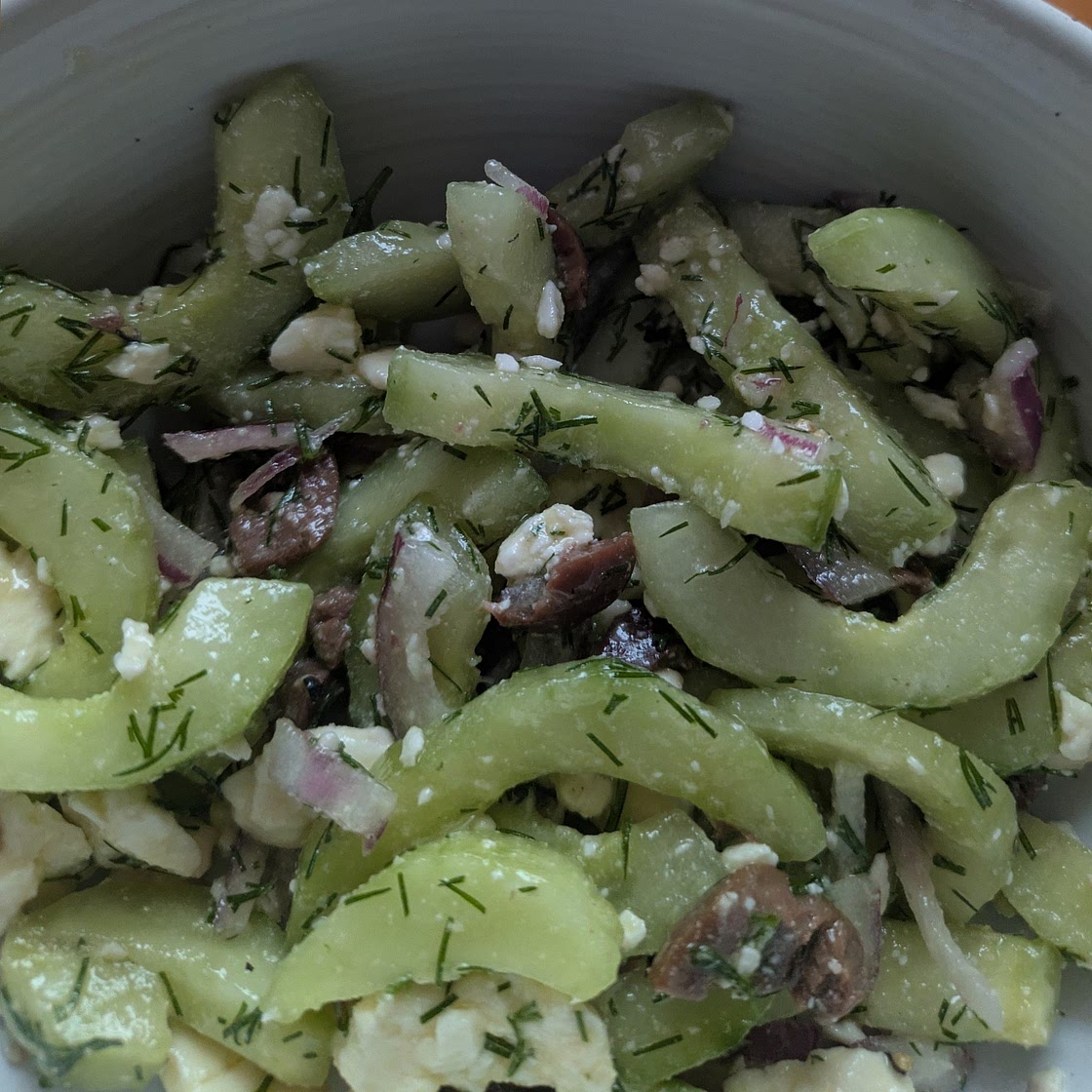 Cucumber Feta Salad