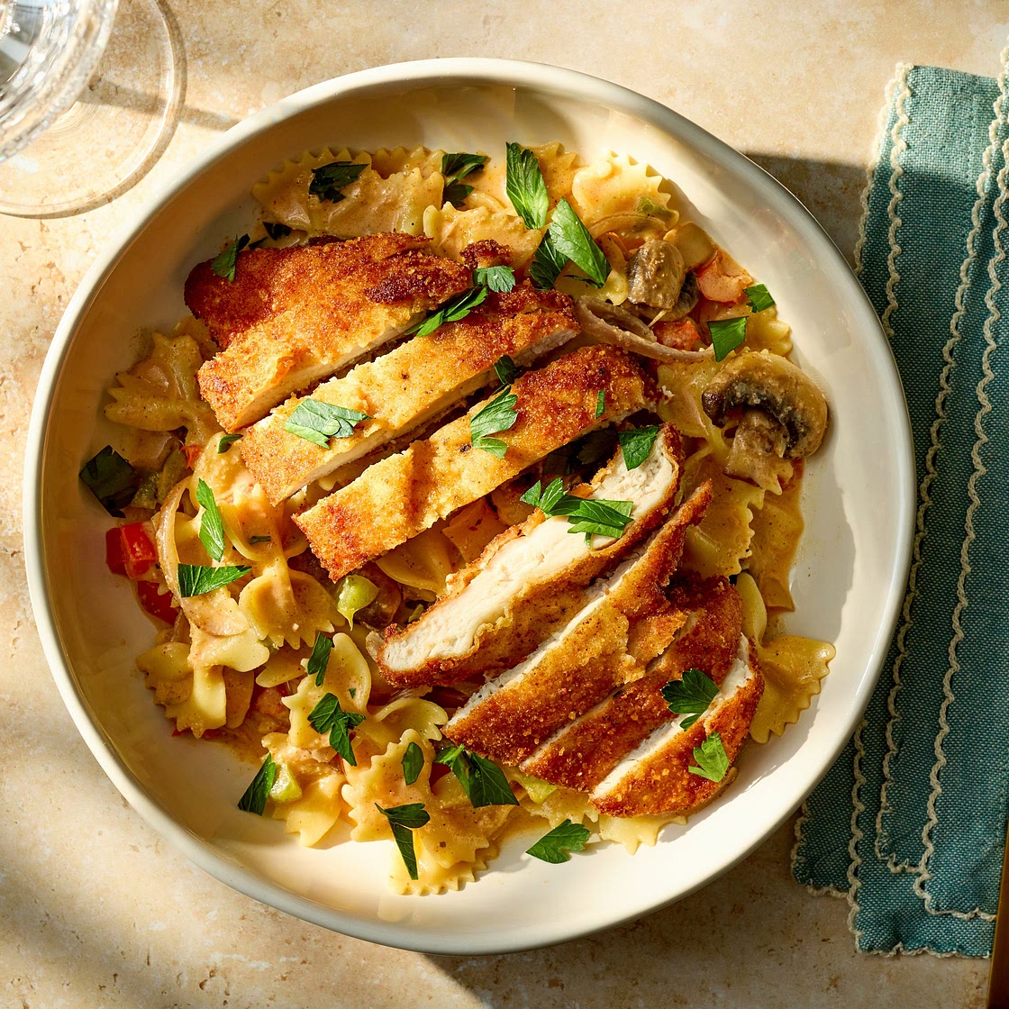 Copycat Cheesecake Factory Cajun Chicken Pasta You Can Easily Make at Home