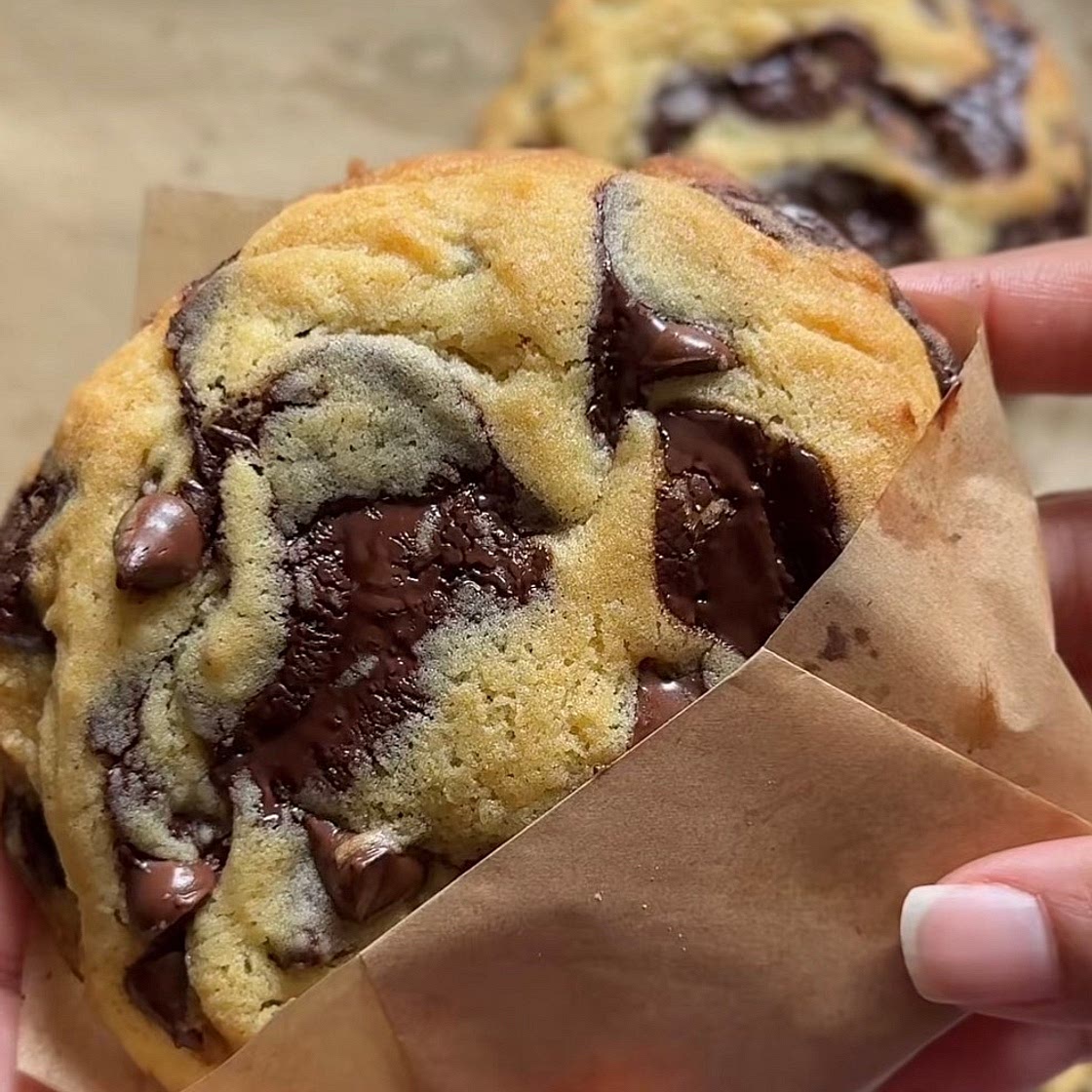 Two Chocolate Chip Cookies