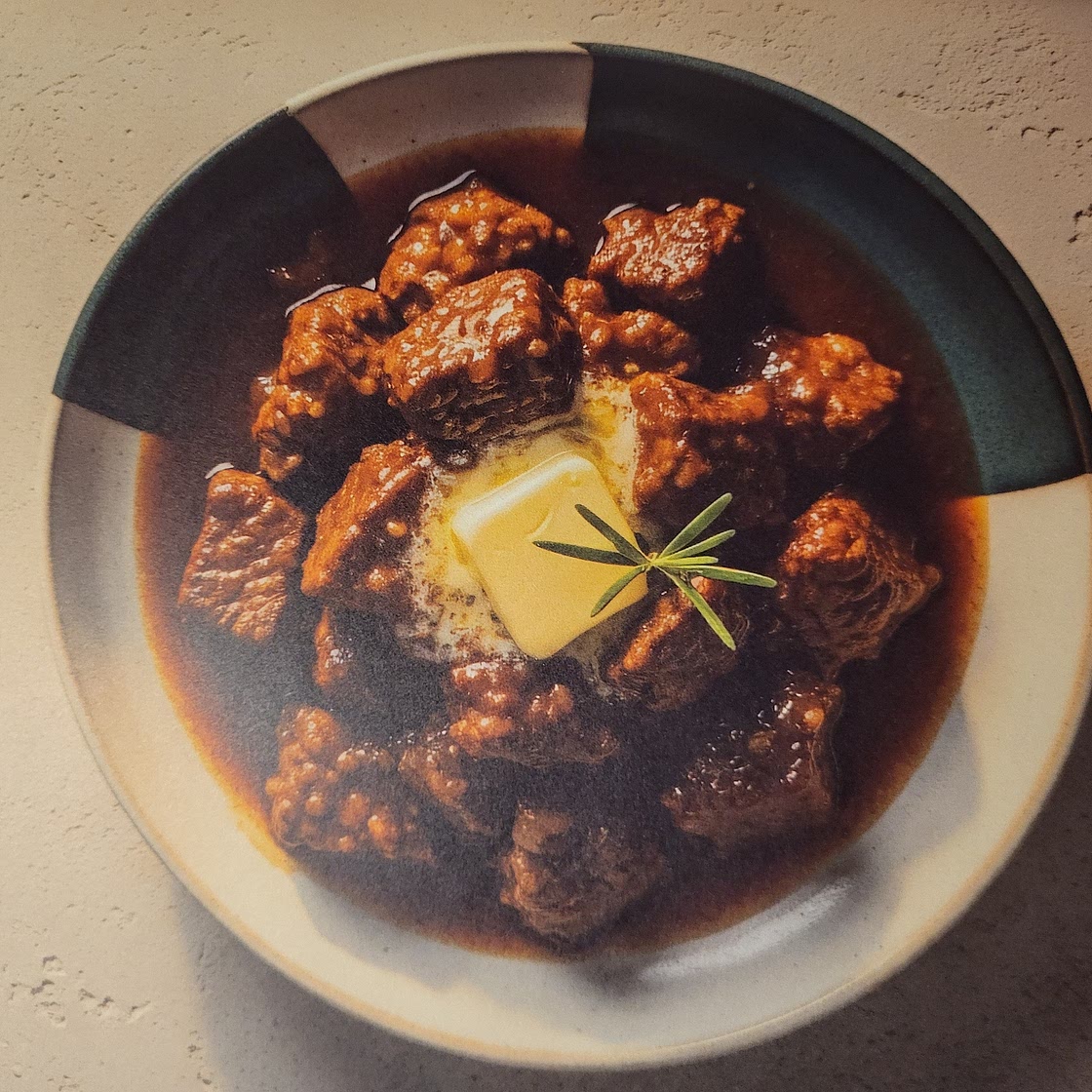 Classic Beef Stew with Butter
