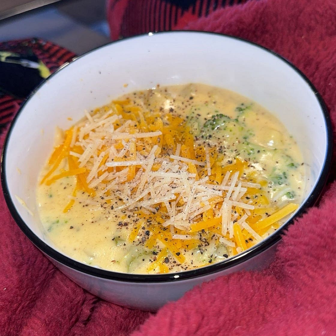 Cheddar Broccoli Potato Soup