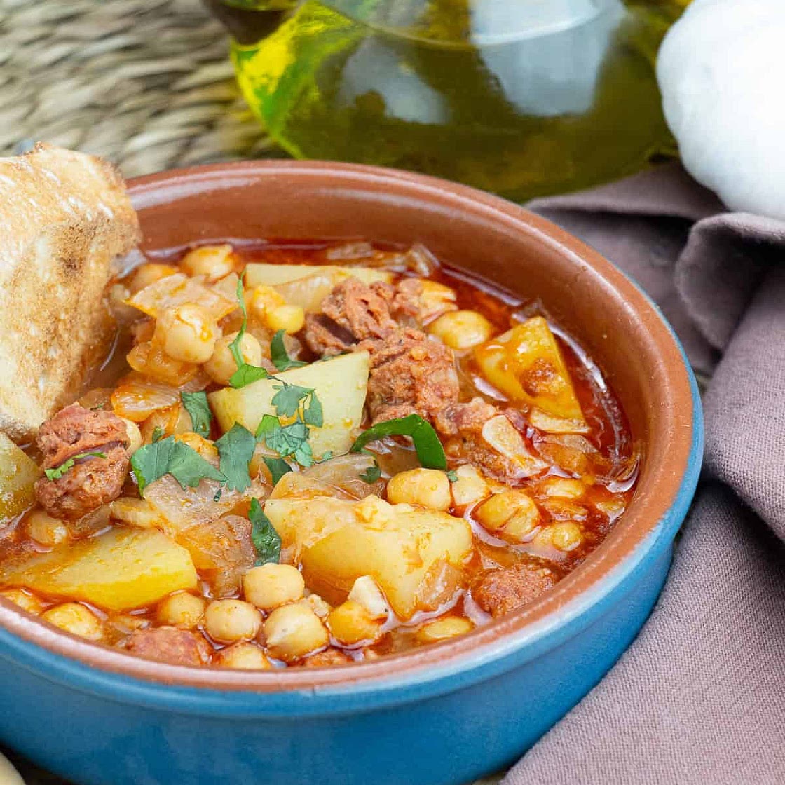 Spanish Chorizo and Chickpea Stew