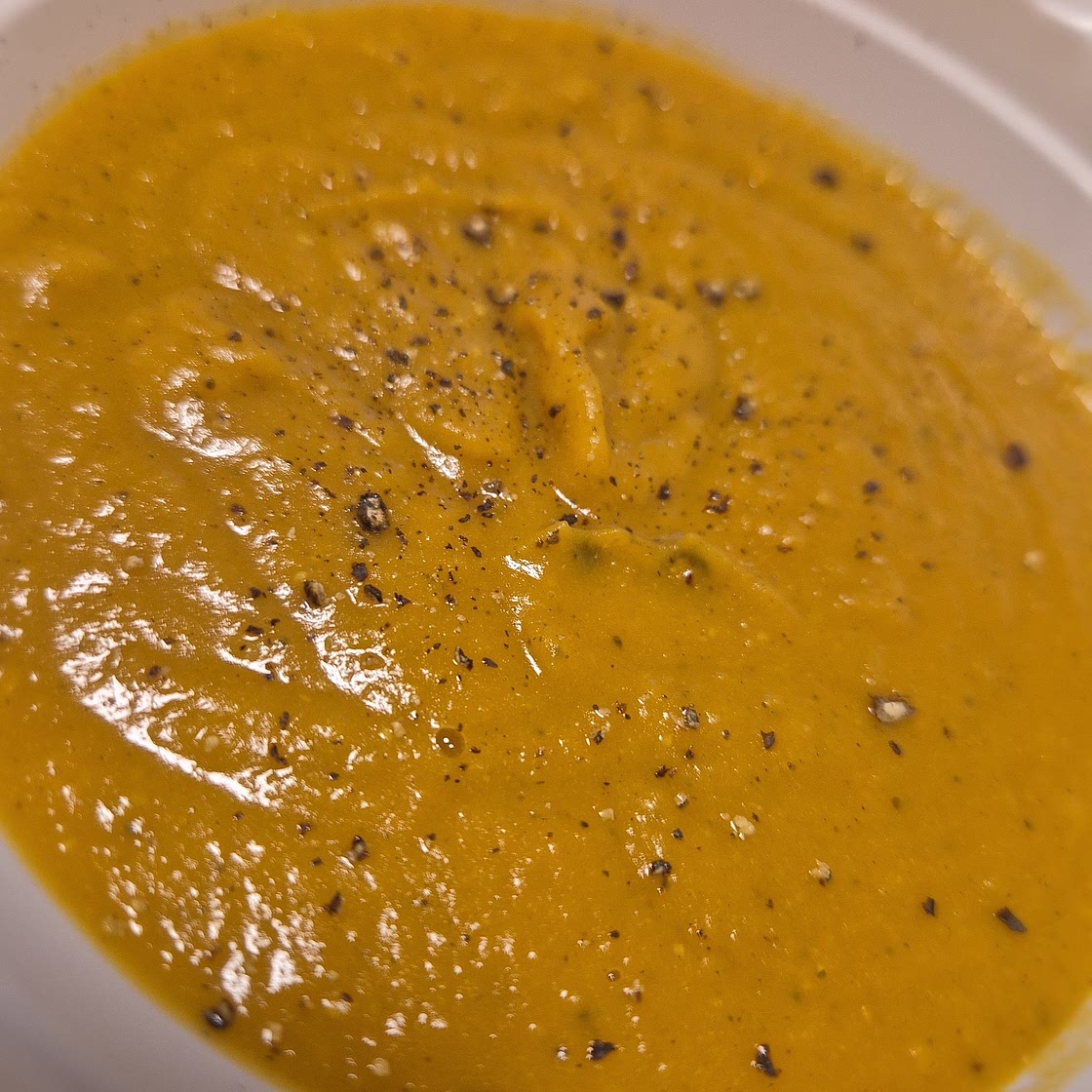 Warming Red Lentil Sweet Potato Soup (Instant Pot!)