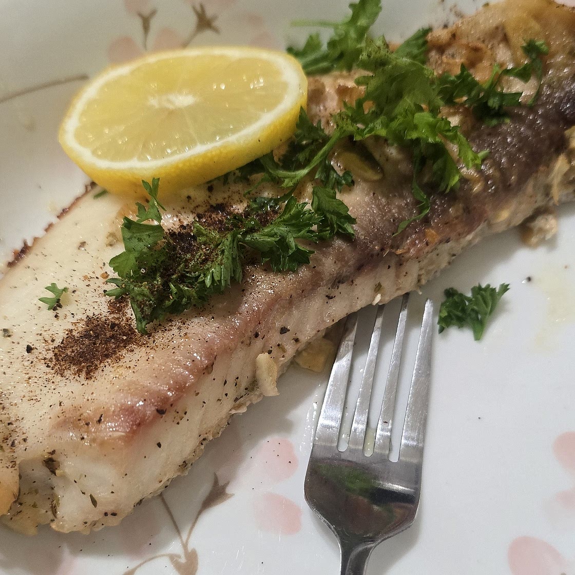 GARLIC BUTTER OVEN BAKED TILAPIA