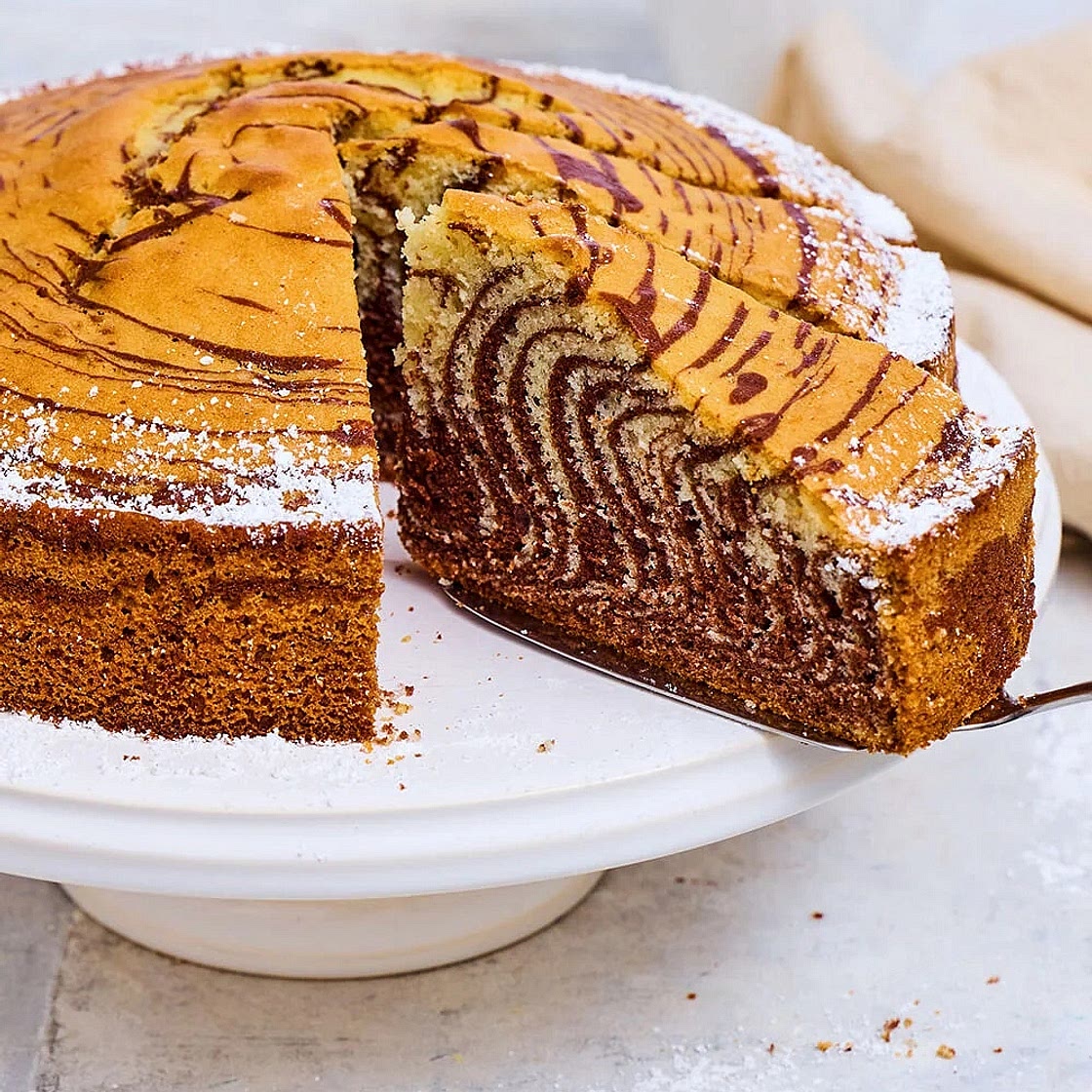 Kuchen „Zebra“ – nach Mamas Rezept