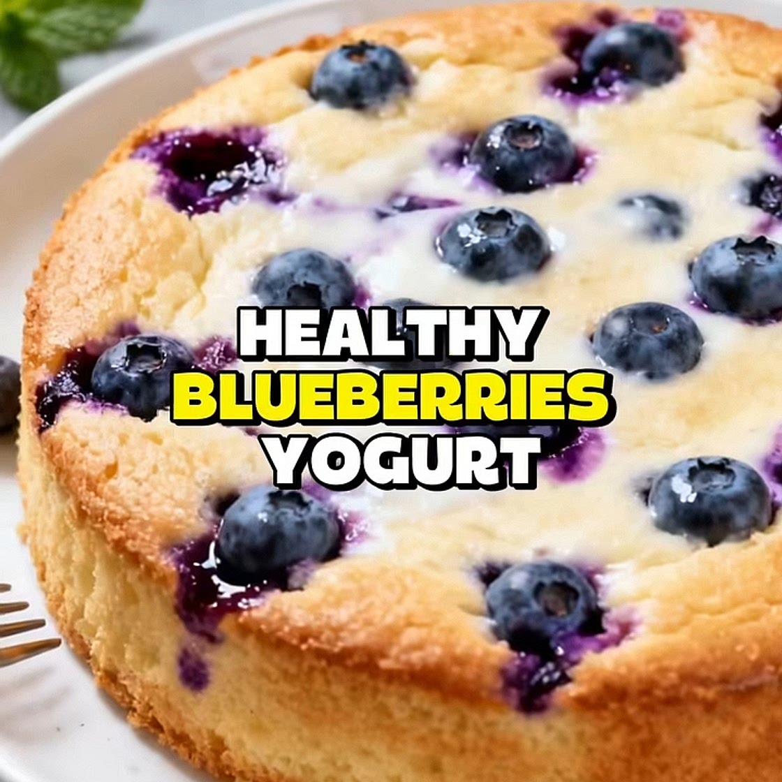 Blue berry banana yogurt cake