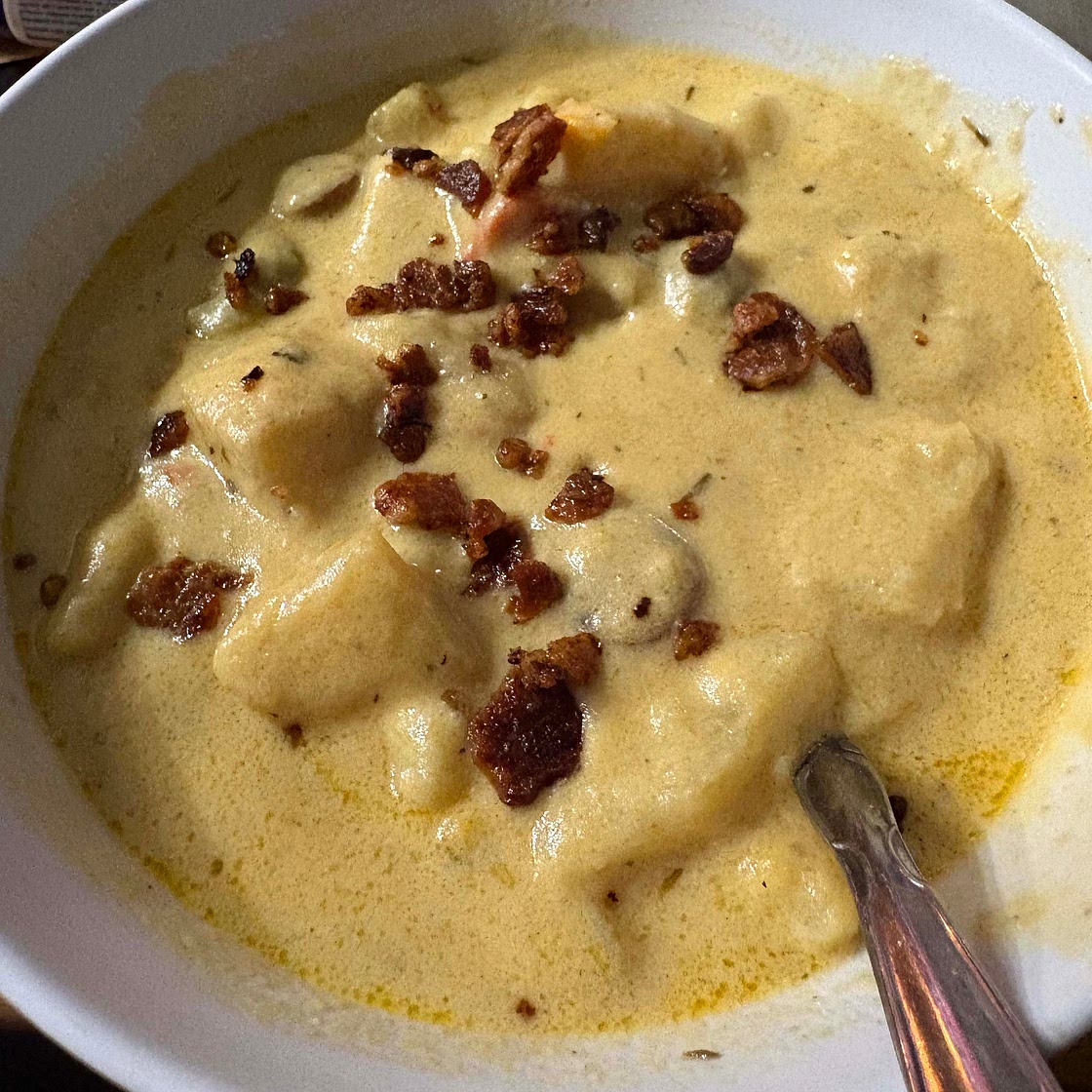Loaded potato soup