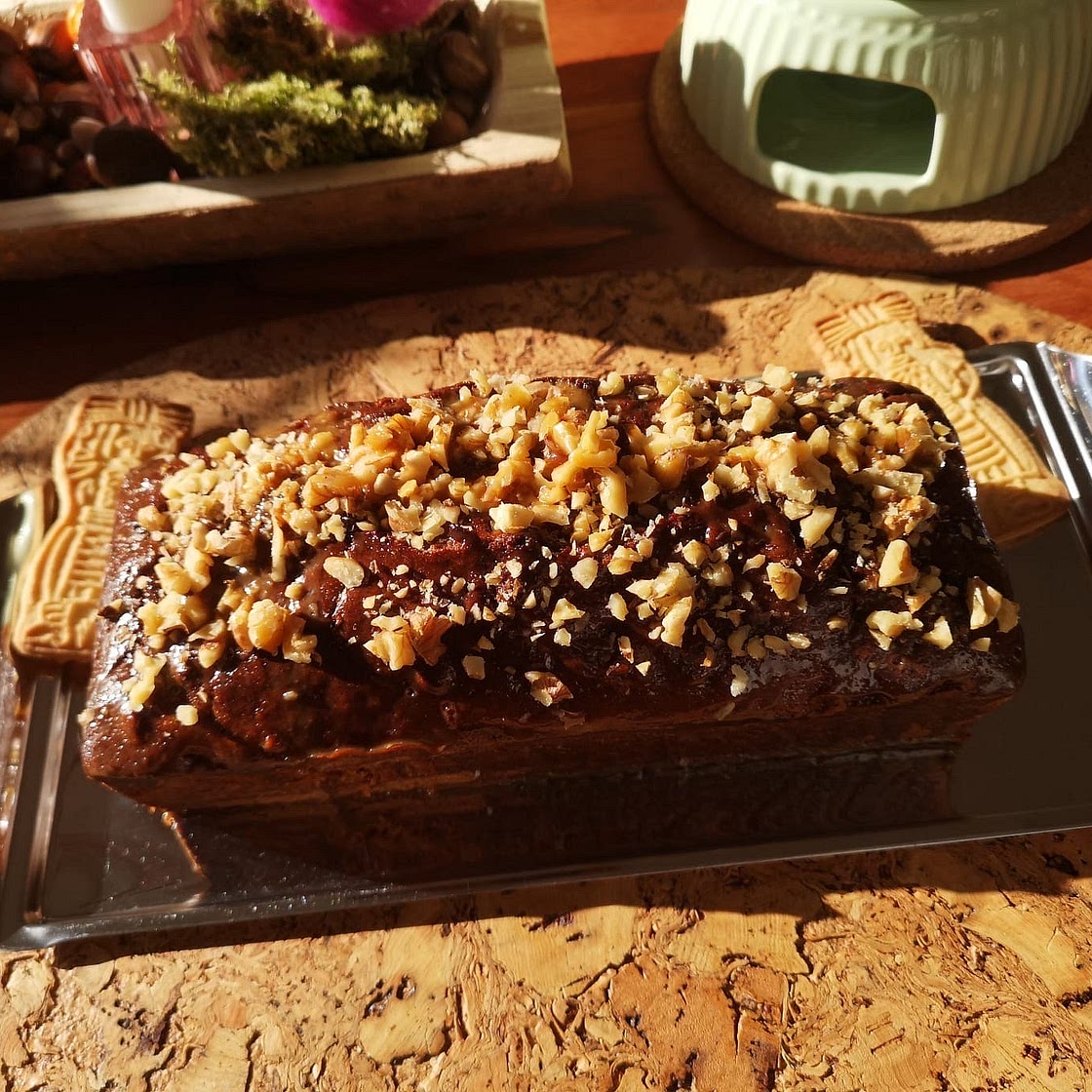  caramel Date bread