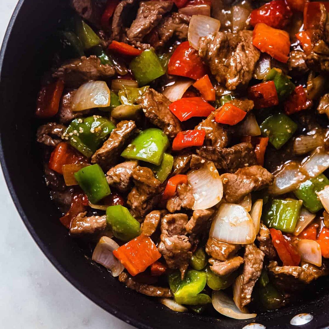 Garlic Lovers Pepper Steak