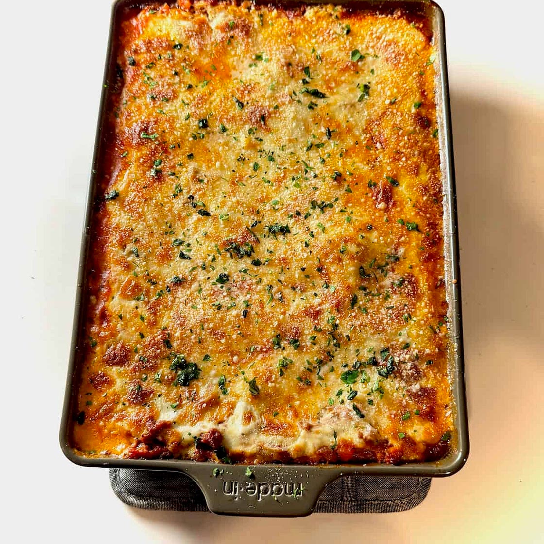Lasagna with Béchamel (no ricotta)