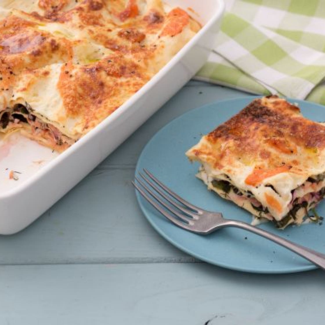 Lasagne al salmone