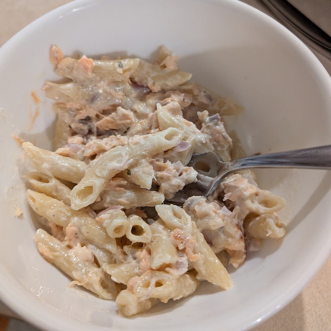 Creamy Salmon Pasta