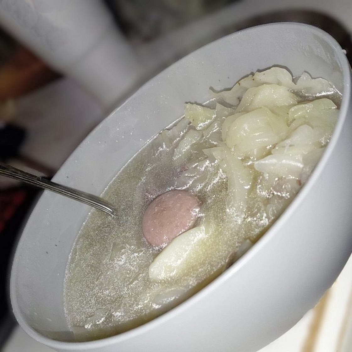 Patrick's Wok-Seared Turkey Sausage & Cabbage Boil