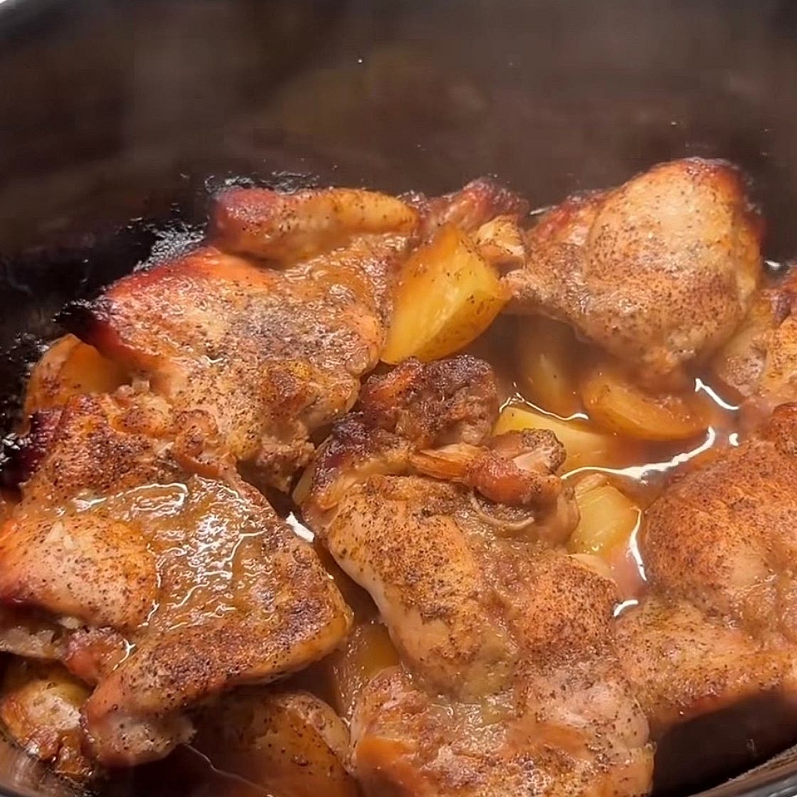 Slow Cooker Honey Garlic Chicken