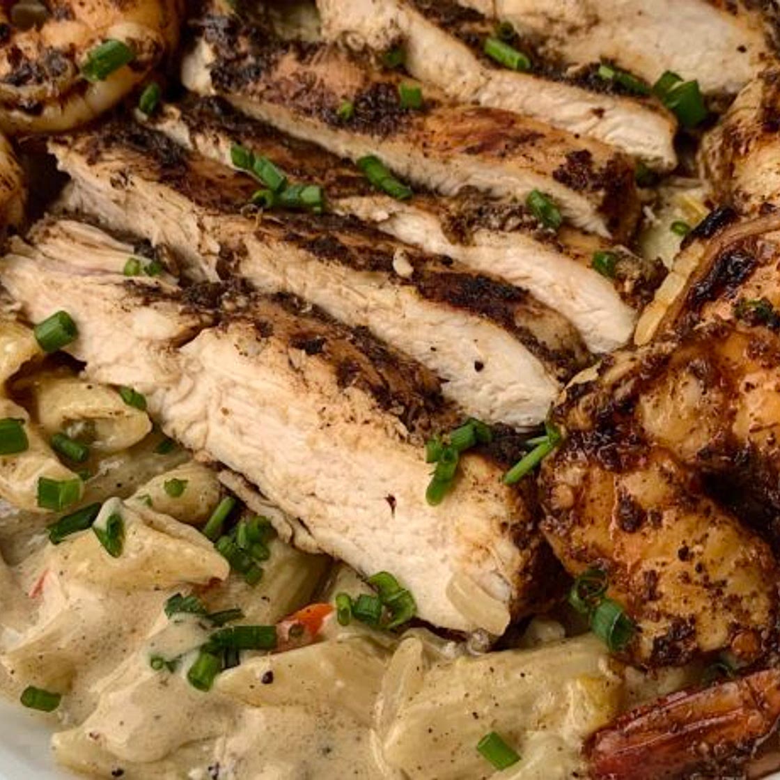 Creamy Lemon & Herb Salmon