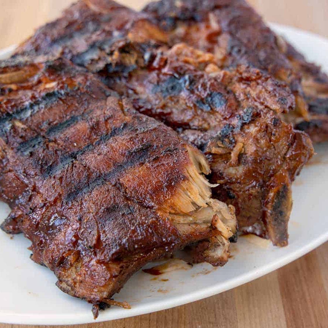 Dry Rub Grilled Baby Back Ribs