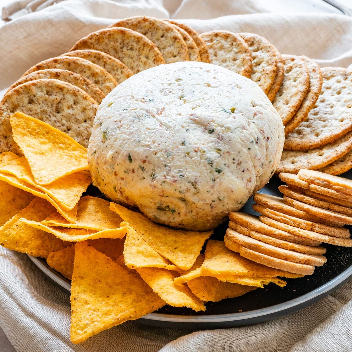 Bacon and Olive Cheese Ball Recipe