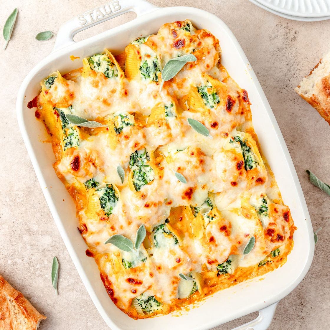 Pumpkin Stuffed Shells